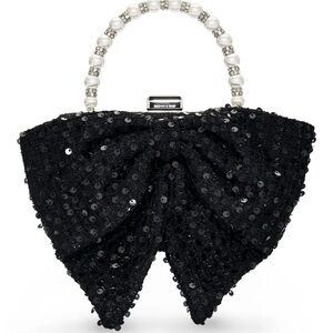 Sachin & Babi Bubbly Bag in Black Sequins